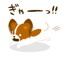Papillon<Dog breed> sticker #15002855