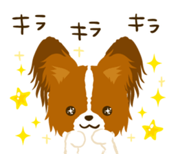 Papillon<Dog breed> sticker #15002862