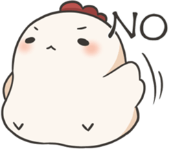 Jojo's friend-Lovely chicken-2 sticker #15003200