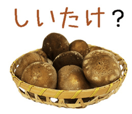 Shiitake. sticker #15003358