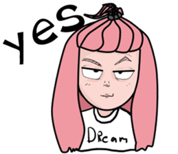 Unna cool girl. sticker #15003616