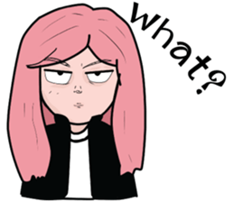 Unna cool girl. sticker #15003618