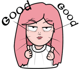 Unna cool girl. sticker #15003625