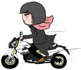 Unna cool girl. sticker #15003628