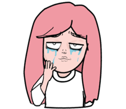 Unna cool girl. sticker #15003630