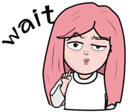 Unna cool girl. sticker #15003631