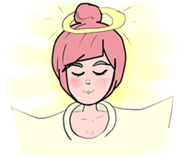 Unna cool girl. sticker #15003632