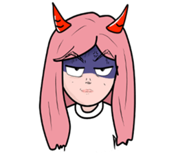 Unna cool girl. sticker #15003633