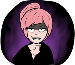 Unna cool girl. sticker #15003636