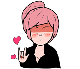 Unna cool girl. sticker #15003642