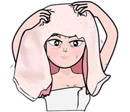 Unna cool girl. sticker #15003643