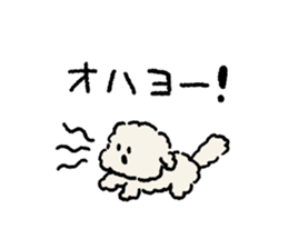 Maltese<Dog breed> sticker #15004482