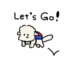 Maltese<Dog breed> sticker #15004486