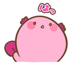 Round wooper looper sticker #15004620