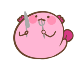 Round wooper looper sticker #15004625