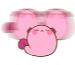 Round wooper looper sticker #15004629