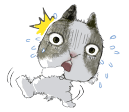 Little rabbit MOYASHI and his girlfriend sticker #15004709