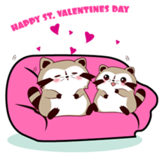 North American Raccoon (V4-Festival) sticker #15005000