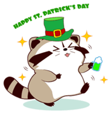 North American Raccoon (V4-Festival) sticker #15005001
