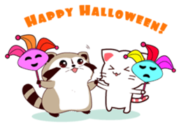 North American Raccoon (V4-Festival) sticker #15005023