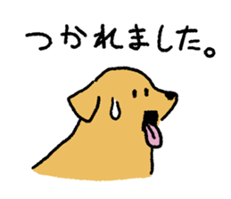 Golden Retriever<Dog breed> sticker #15005274