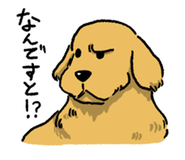 Golden Retriever<Dog breed> sticker #15005278