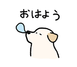 Labrador Retriever(Yellow)<Dog breed> sticker #15005337