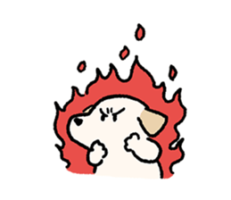 Labrador Retriever(Yellow)<Dog breed> sticker #15005343