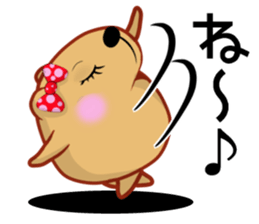 Kyapibara Girls Club flower flower sticker #15005927