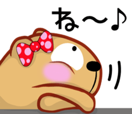 Kyapibara Girls Club flower flower sticker #15005928