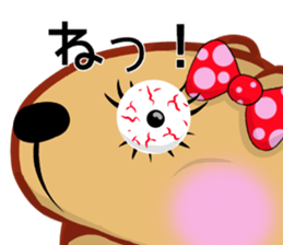 Kyapibara Girls Club flower flower sticker #15005929