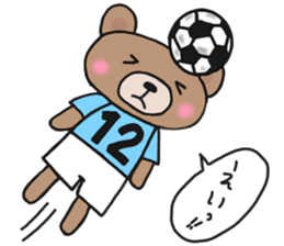 Sticker of a light-blue soccer team sticker #15006841