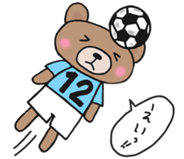 Sticker of a light-blue soccer team sticker #15006841