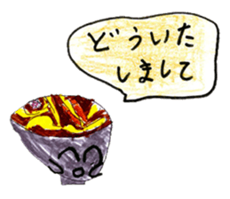 Variety of food stickers sticker #15007001