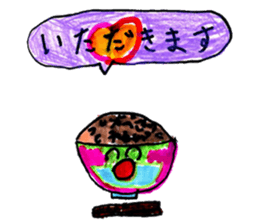 Variety of food stickers sticker #15007002