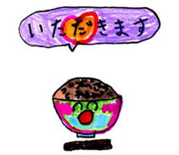 Variety of food stickers sticker #15007002