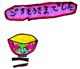 Variety of food stickers sticker #15007003