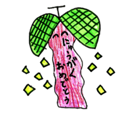 Variety of food stickers sticker #15007024