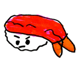 Variety of food stickers sticker #15007028