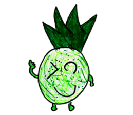 Variety of food stickers sticker #15007029