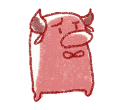 red bull and grean cat and blue bird,2nd sticker #15007302