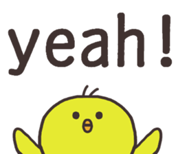 Chick and Owl and Chicken.NO.3 sticker #15007934