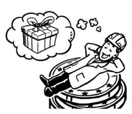 Working peeps (TH/EN) sticker #15008095