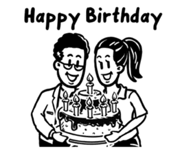 Working peeps (TH/EN) sticker #15008109