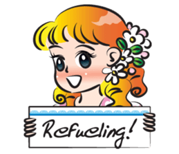 little sweet princess sticker #15008658