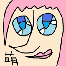 Sticker of crazy sticker #15009018