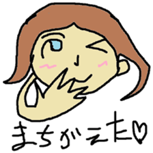 Sticker of crazy sticker #15009021