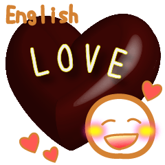 Chocolate and Valentine in English