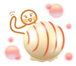 Chocolate and Valentine in English sticker #15009046