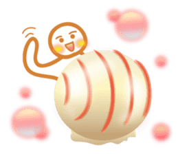 Chocolate and Valentine in English sticker #15009046